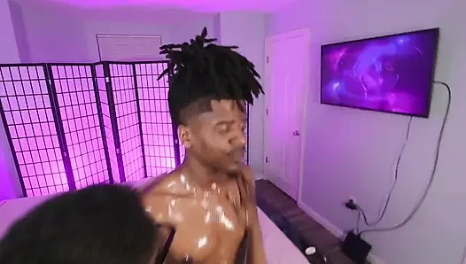 Milking His Stress Out