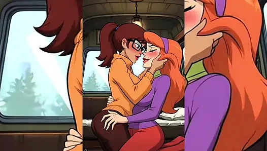 Ai toon lesbian super nakal - softcore grup ciuman lidah