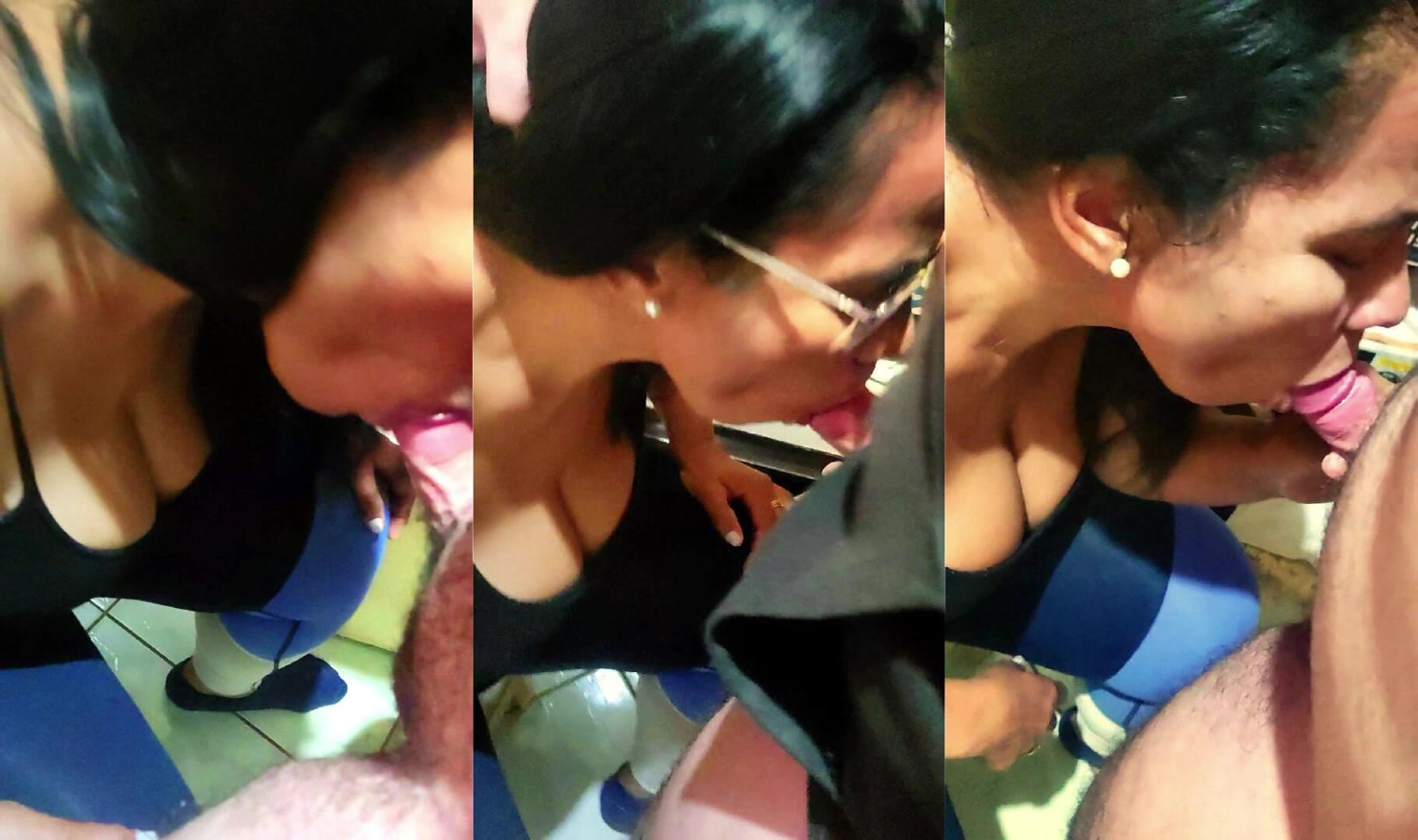 3 ganger blowjob med milf sucker