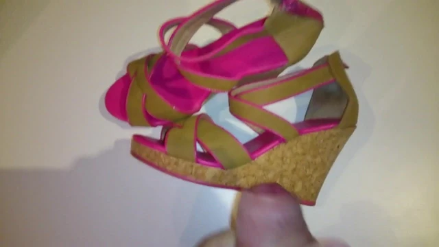 Wedges sandals fuck