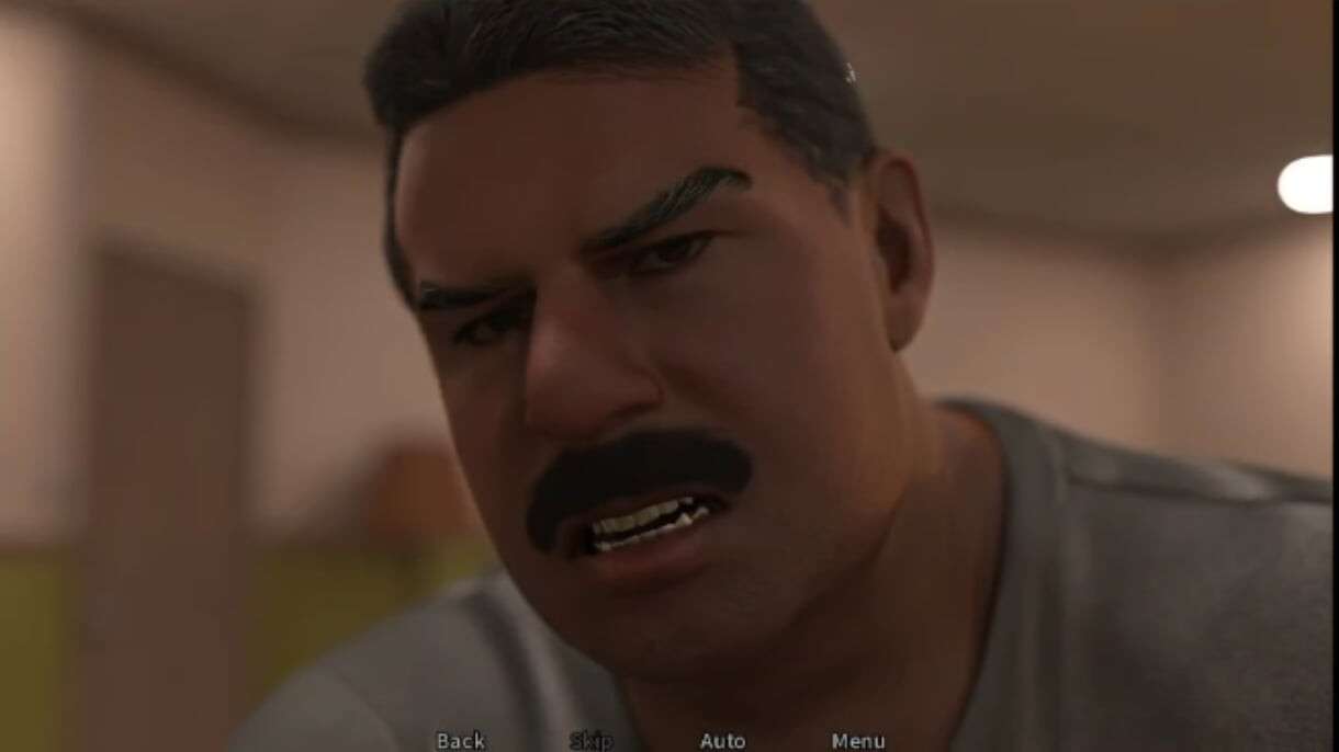 Your mustachioed old teacher is uncontrollable tonight.