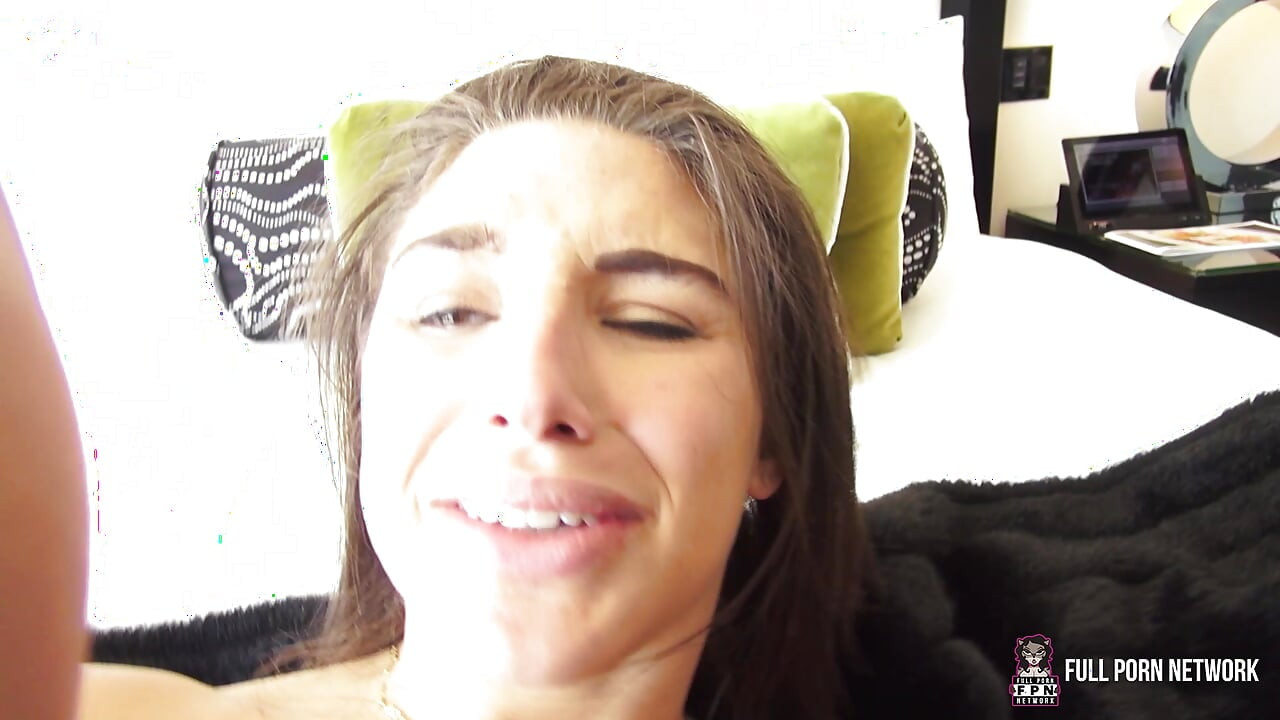 FullPornNetwork - Abella Danger prep with a plug before James Deen takes over for a rough anal session