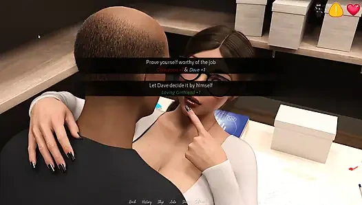 Office Corruption: Busty Secretary Gail Earns Her Promotion From the BBC Boss - the Office-part 3-damaged Coda - by Porn Game 4u