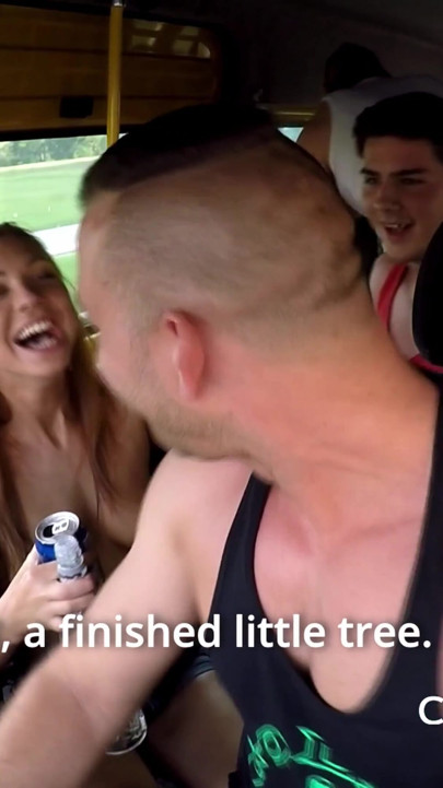 Anal frenzy with kinky twins (Czech Bang Bus) | Clip 1