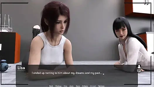 Pantyhoes: the employees are angry to their boss, because  he fucked them all ep 8