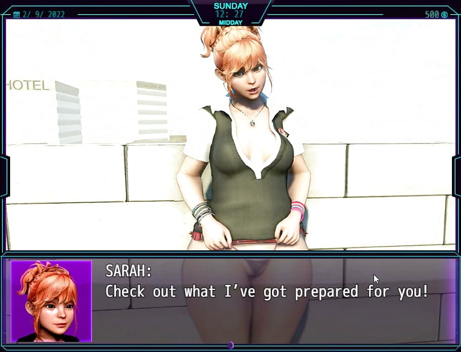 My New Life Revamp - Gameplay - Roleplay - Sarah - Rooftop Ass Eating - Handjob and Thighjob