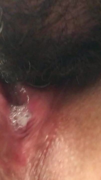 Unforgettable moment from "Her swollen creamy cunt is delicious! Eating a aroused puffy pussy. Creampie. Female orgasm."