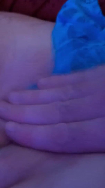Spectacular moment from "Miss Nefarious - Mature British Wife Flashing Blue Panties in the Woods - Squirting Anal Public"