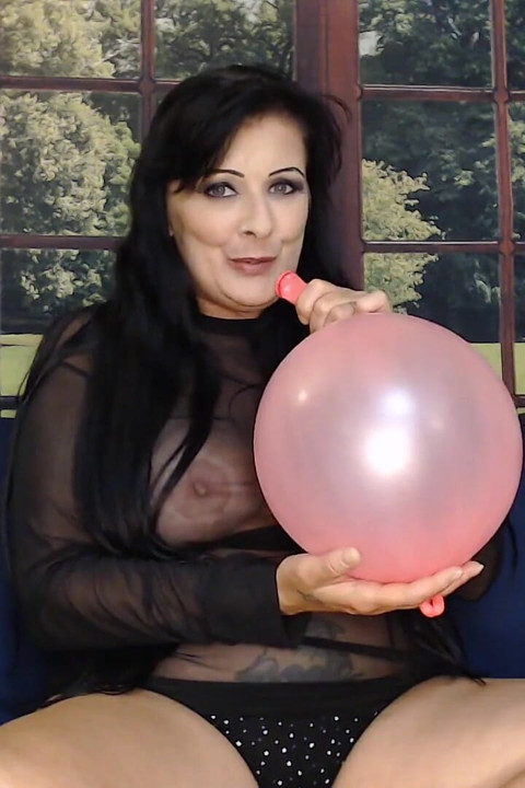 Blowing up and Deflating Big Pink Balloon