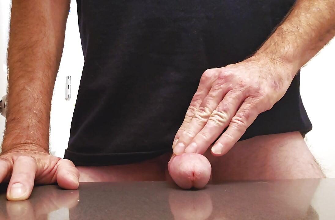 Spit Lubed Cock Cums Hard