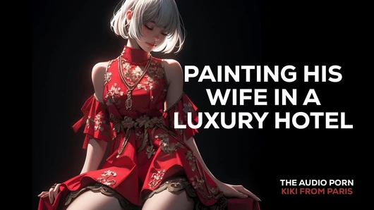 The Audio Porn - Painting his wife in a luxury hotel