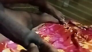 Індійський бик мастурбує