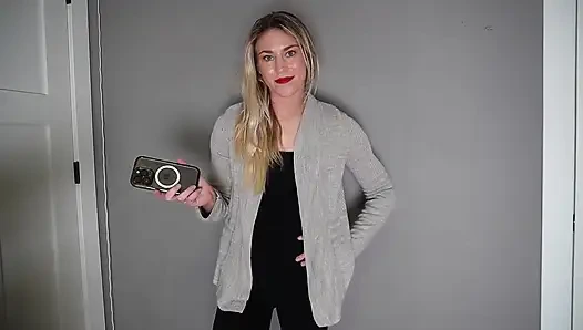 Step-stepmom Sucks Her Step-sons Cock at a Gloryhole Part Two