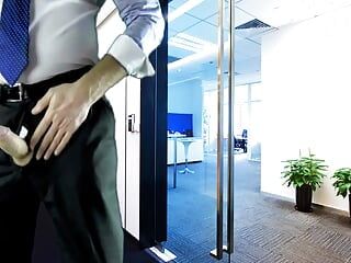 Wanking My Big Dick In The Office novamente (Fantasy) DIRTY DADDY VIDEO