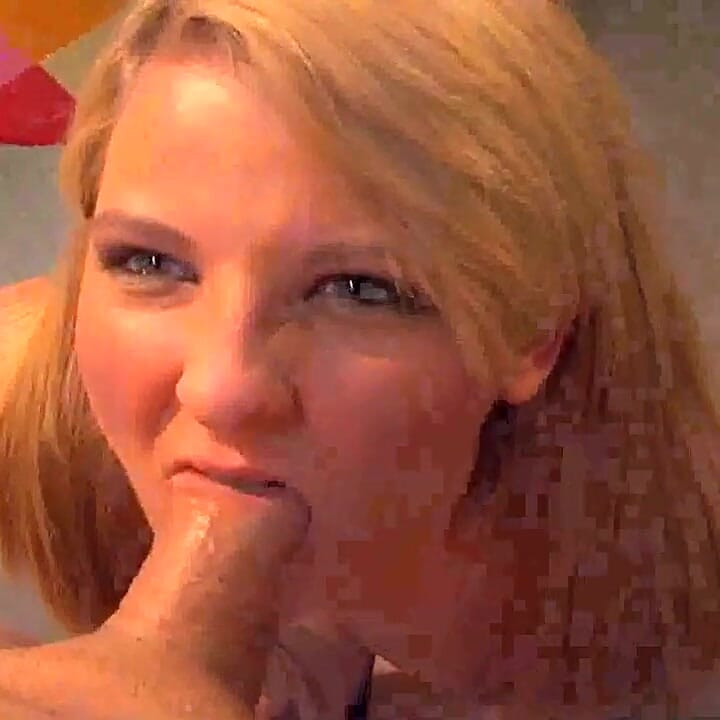 Kylie dominantly sucks her pesky manager's cock in the makeup room, biting his glans and mistreat his balls.