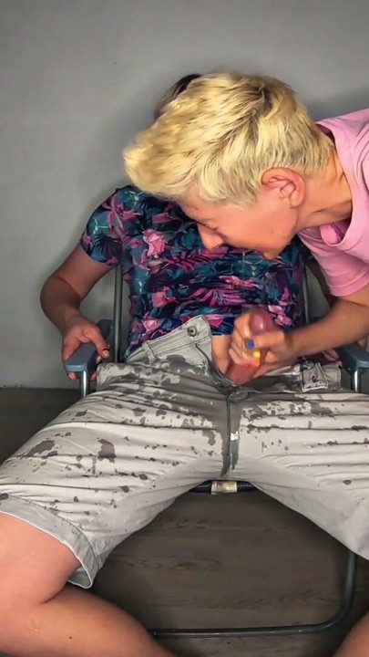 Piss Drinking - Slow-mo Golden Shower | Clip 1