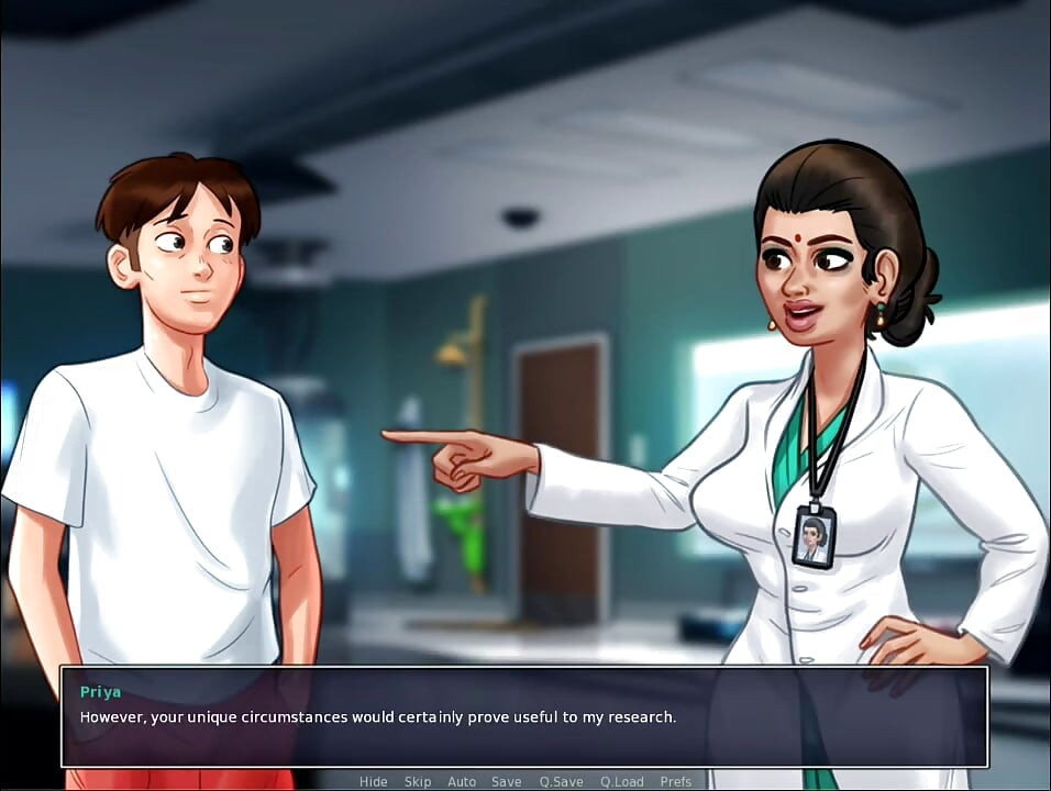 Summertime saga - Johannes got Jenny pregnant.