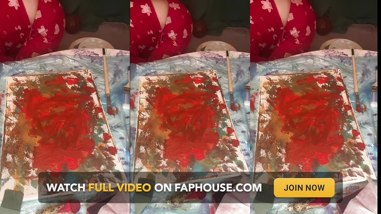 В големи очила Asmr Акрилно изкуство Цъфтеж в мъглата, част 2