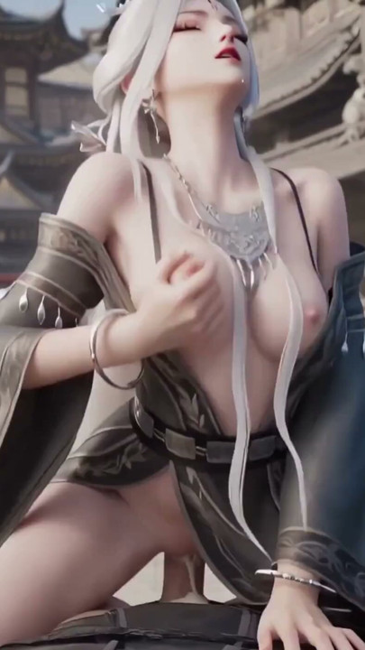 Asian-style historical costume beauties in 3D | Clip 1