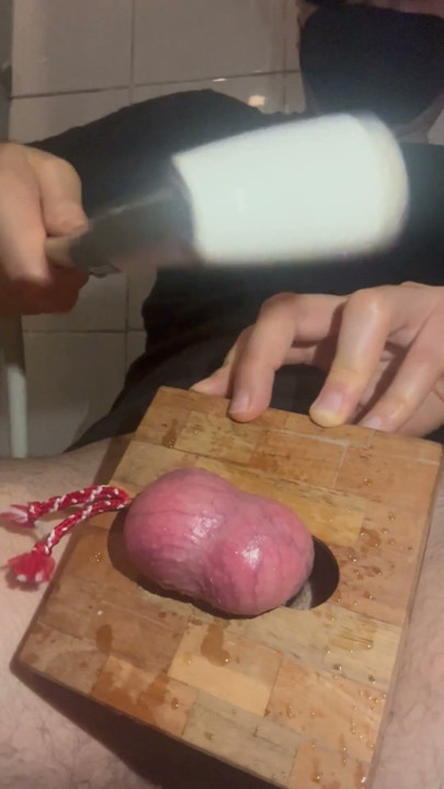 New Method for Ballplapping Ballbusting | Clip 1