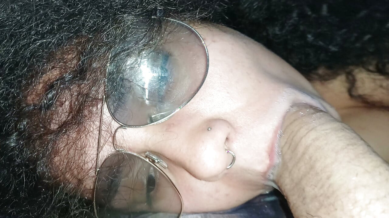 Hot creampie all over this slut's beautiful face.