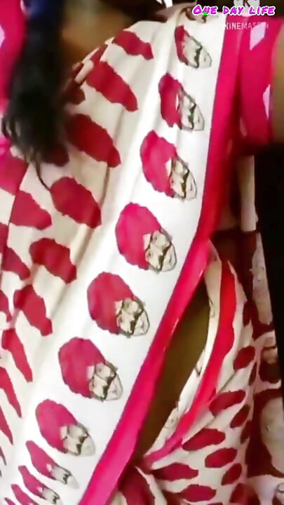 A cuckold husband admires the beauty of his sexy Desi wife after asking her to wear a saree.