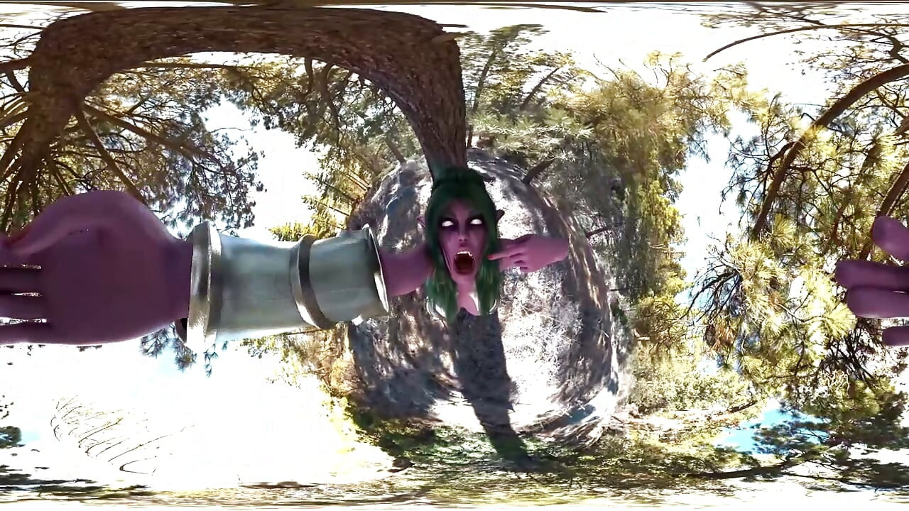 거인녀 애니메이션 3D