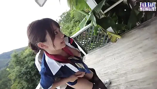 Стройные мега-изгибы согнутые дляшатающиеся задние острых ощущений через парк, лот, на крыше, и в комнате, эпизод 3