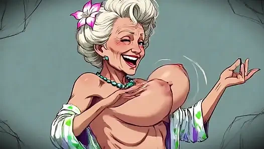 Big Mix of Ai Babes Shaking Tits