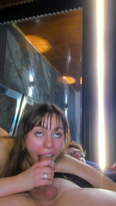 My girlfriend addicted to my cock jumping on top in reverse.