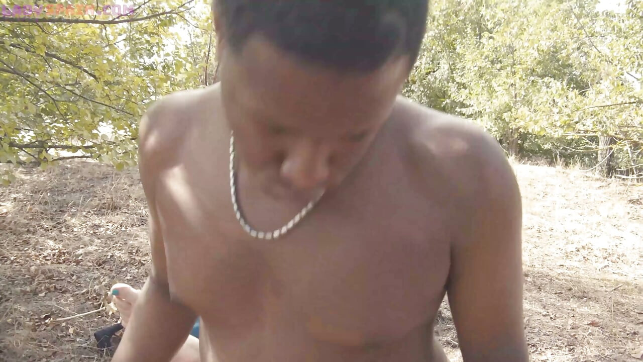 This Busty, Fuckable Mature Woman Is Looking in the Woods for a Black Man to Fuck Her Hard