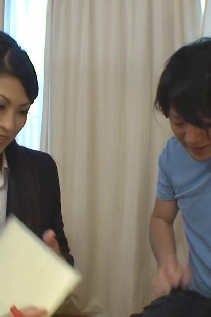 Horny Japanese tutor loves kinky sex with her student