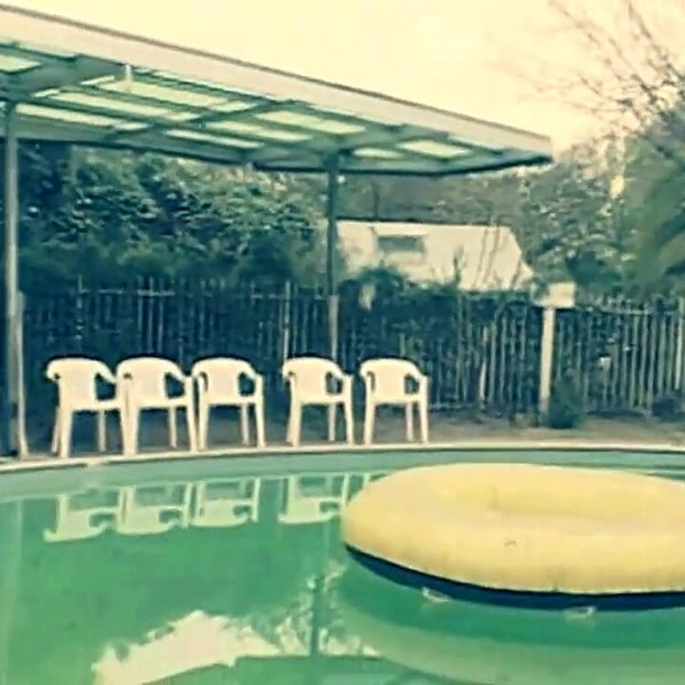 Vintage Porn of a Fat Housewife with Hairy Pussy Fucked by a Big Cock in the Pool