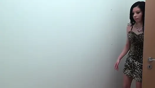 Stepdaughter caught doing anal masturbation