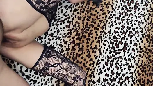 Video rekaman seks istri dengan lingerie erotis