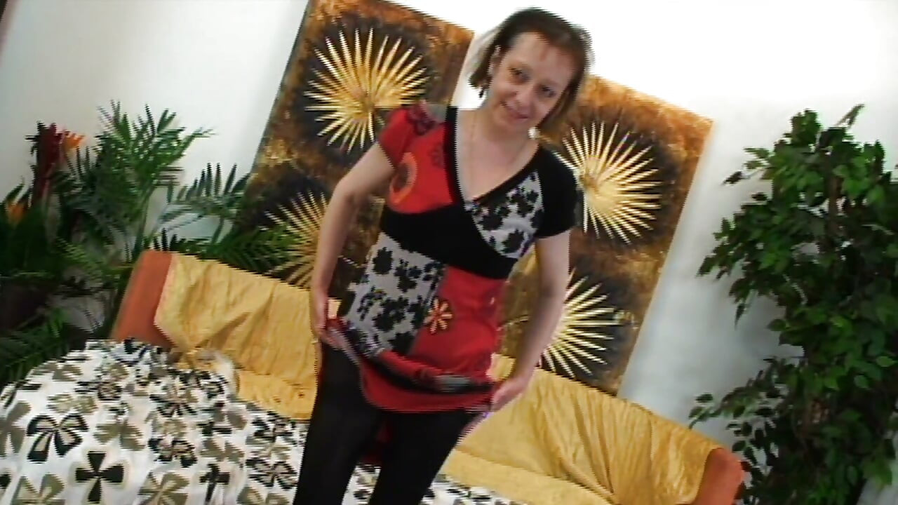 Horny MILF Caresses Her Body and Then Gets Fucked by Her Stepbrother Until She Cums