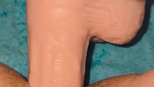 Fucking Ass Destruction with 2 Dildos Alternating Dilation with Sexy MILF Ana Liz