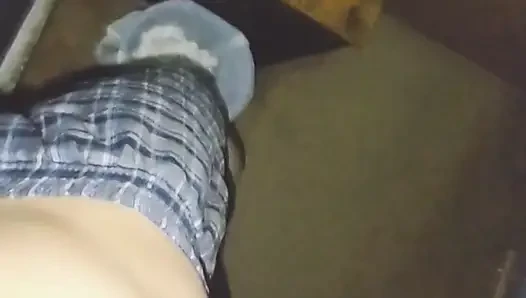 Sexy Blue No Show Ankle Socks Sockjob Handjob Cum