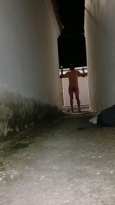 I lose a bet with my boyfriend and I have to go out in thongs at midnight