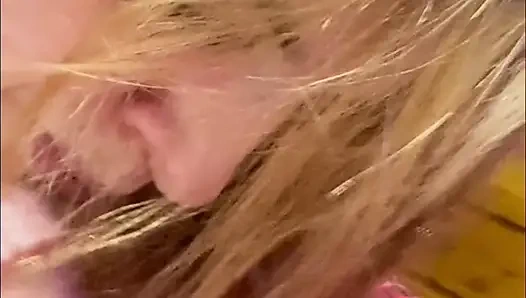 Giving Step-daddy a Blow Job and Getting Fisted