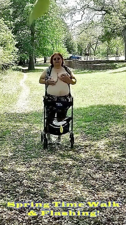 A Spring Walk and Flashing Adventure!