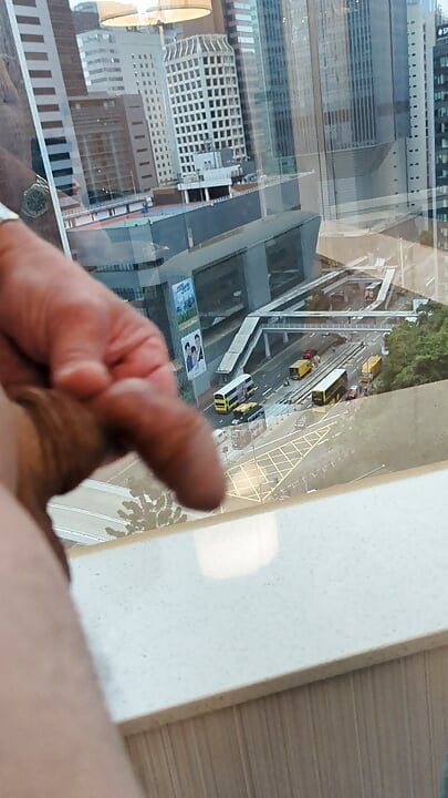 Hotel Window Boner