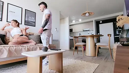 Behind the Scenes! Extreme Blowjob for My Husband