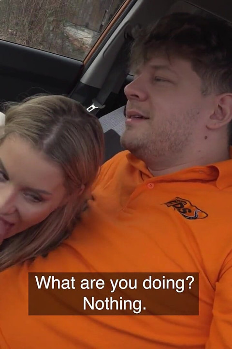 Fake Driving School - Road Rage Followed by Rough Fuck, Lucky Bee Cant Wait for a Facial