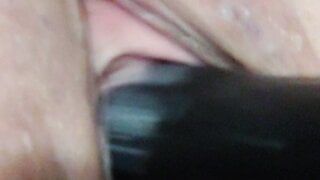 Consolador bbc de 12 pulgadas profundo en mi coño - bbc pussy gape