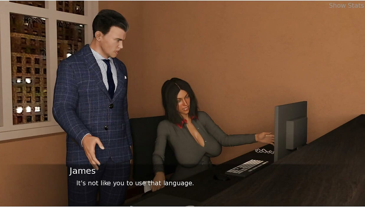 Project Hotwife - gameplay - roleplay - esposa do escritório mostra seus bens