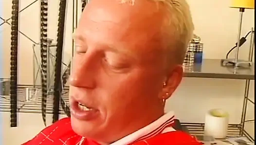 Beautiful Blonde Ass Fucked and Cummed on Hot Pussy by a Big Hard Cock