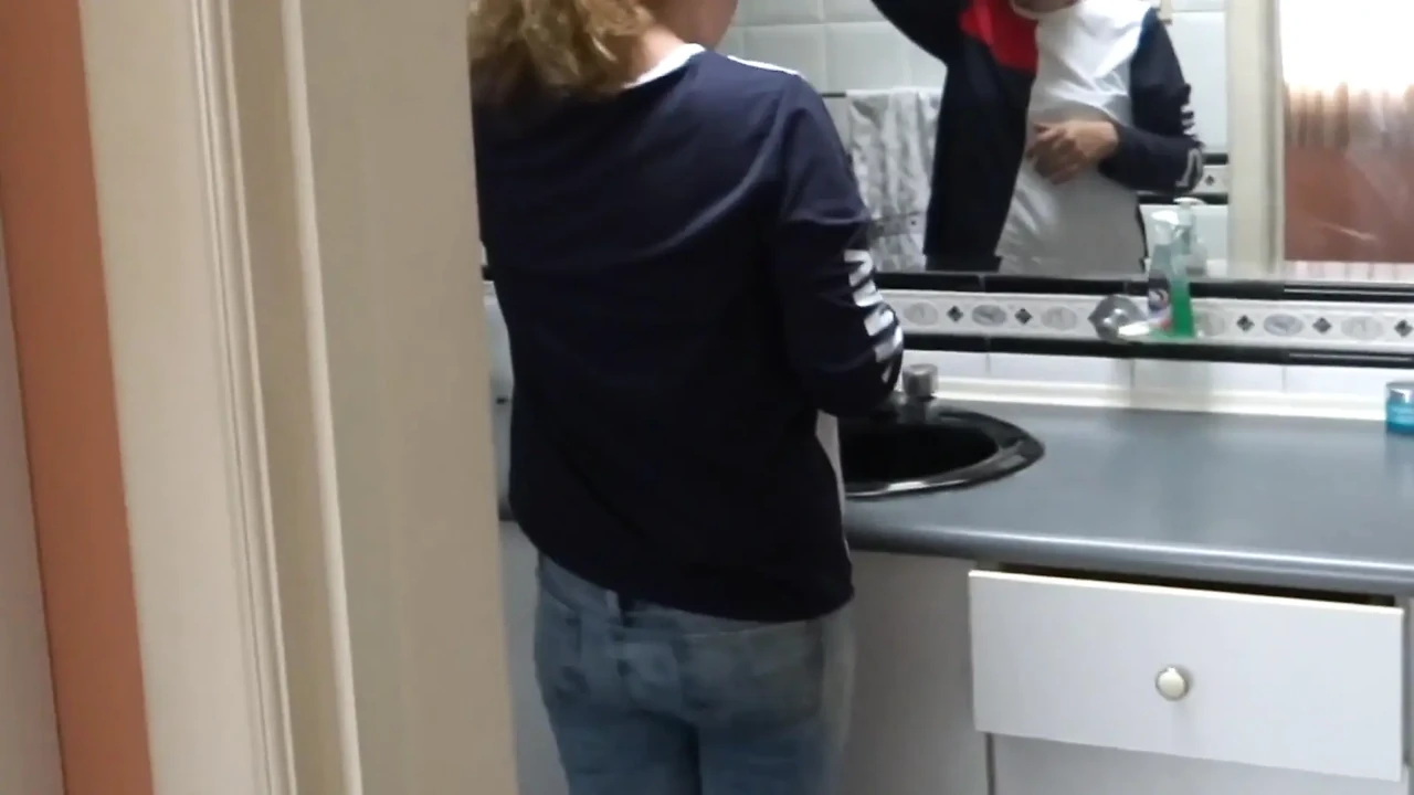 Stepmom's First Masturbation in Front of Her Hiajstro to Make Her Jerk off and Let Him Cum on Her Ha
