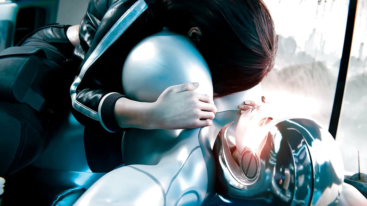 Femshep & Futa Edi - Robot titfuck, phun nước & creampie 3d