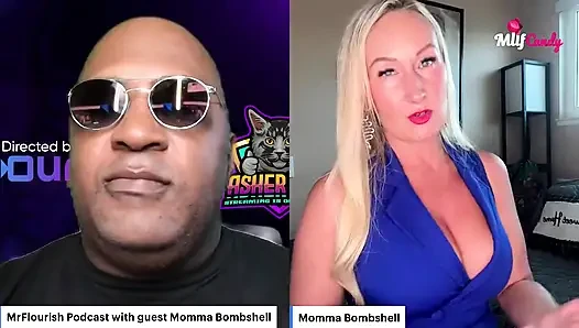 Mrflourish Podcast an Evening Affair with Guest Momma Bombshell